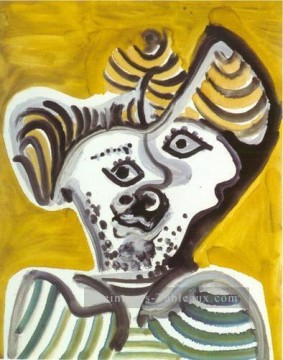  tête - Tete d Man 4 1972 cubist Pablo Picasso